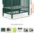Convertible mini crib, mattress, changing table dresser 3 thumbnail