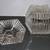 Rare Czech Hexagon Crystal Biscuit Jar 8 thumbnail