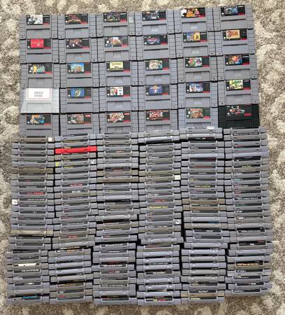 Super nintendo games 1