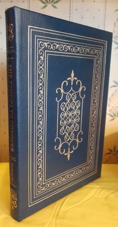 She Stoops to Conquer Oliver Goldsmith Easton Press 100 Grestest Books 1