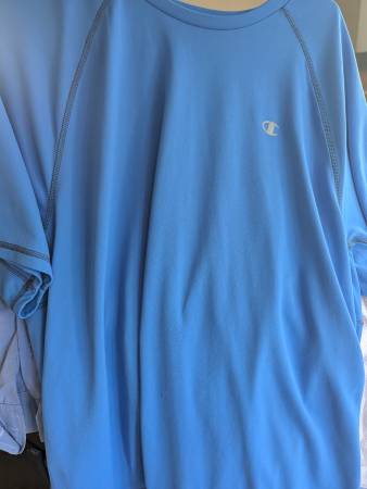 shirt light blue champion golf pull over polo mens carlsbad ca 92011 1