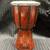 Puerto Rico Souvenir Handcrafted Wood Djembe Bongo/Drum 1 thumbnail