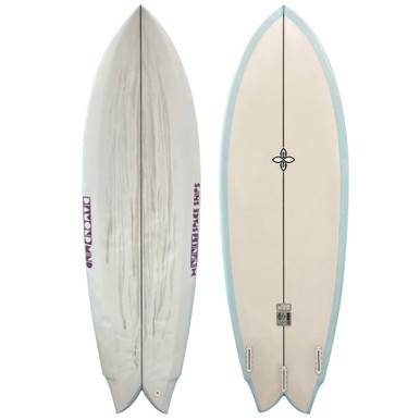 5'6" Infinity Surfboards "Diamond Mind Space Ship" by Dan Boehne - Lig 1