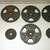 GOLD'S GYM WEIGHT LIFTING PLATES & DUMBBELL BAR (45 lbs) 1 thumbnail
