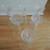 Anchor Hocking Glasses 6 Frosted Coin Dot Etched Pilsner Clear Glass 9 thumbnail