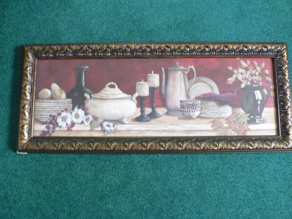 C Winterle Olson print with fancy frame - above sofa sized 1