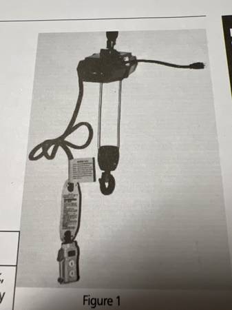 Hoist electric chain Dayton 1