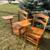 ANTIQUE School Desk Chairs $200 For the PAIR 1 thumbnail