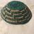 EL PASO SADDLE BLANKET SOUTHWEST DECORATIVE BASKET 9" GREEN [NEW] 6 thumbnail