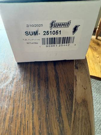 Summit racing-hi flow electric fuel pump-251051 1