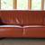 Maurice Villency Italian leather love seat 2 thumbnail
