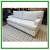 Sunrise Home + Hickory Chair Company White Velvet Sofa 2 thumbnail
