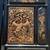 PHENOMENAL PAIR OF LARGE ANTIQUE WOOD CARVED AND PAINTED DOORS 4 thumbnail