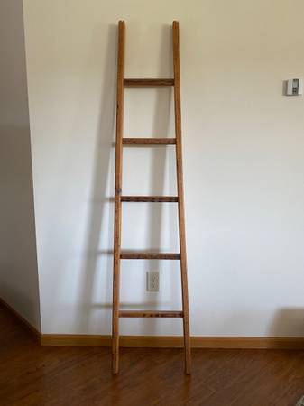 Escalera para colchas hecha a mano por amish - Más de 30 años de antigüedad - $7563471096342787121