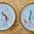 Decorators !!Two Mid-Century Figural Porcelain Plaques by  Artist Arnaldo Miniat 4 thumbnail
