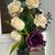 ❤️ ARTIFICIAL FLORAL ARRANGEMENT IN SILVER VASE 4 thumbnail