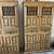 Pair of Antique Spanish 6’ Pantry Display Cabinets Colonial Trestero 20 thumbnail