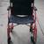 NEWER RED TRANSPORT WHEELCHAIR 1 thumbnail