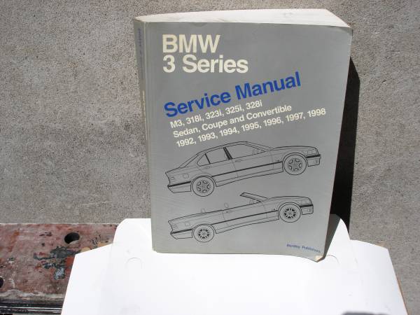 BMW 3 SERIES SERVICE MANUAL 1