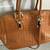 Light brown fine leather embossed purse 3 thumbnail