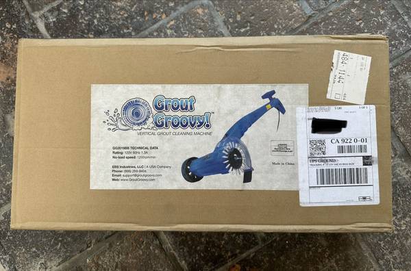 Grout Groovy máquina de limpieza de juntas / grout cleaner 1