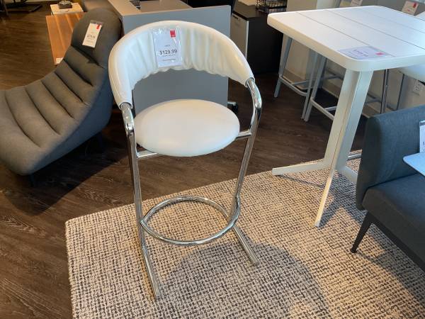 Banana White Barstool buy 2 for 1