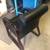 Guest Chairs With Black Vinyl Upholstery And Mahogany Frame (QTY 5) 3 thumbnail