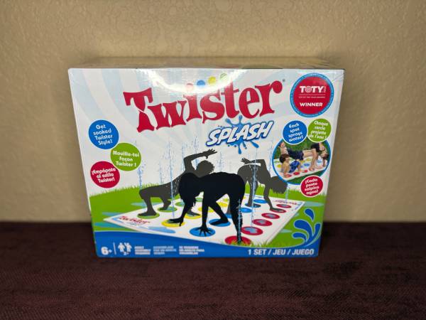 TWISTER & OPERATION SPLASH COMBO PACK - OUTDOOR SPRINKLER GAMES 1