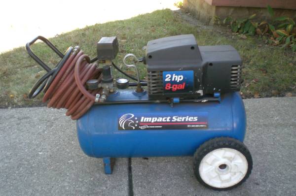 Air Compressor 8 gal 2 Horse Power 1