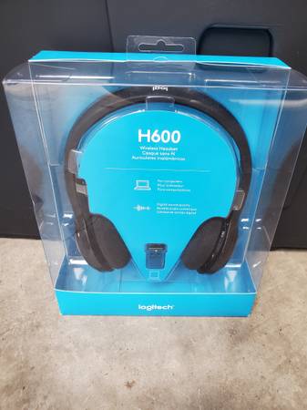 Headset Wireless Logitech Model H600 & Webcam Logitech Model C270 NEW 1