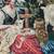 Antique Victorian Framed Needlepoint Woman Girl Goat Landscape Tapestr 9 thumbnail