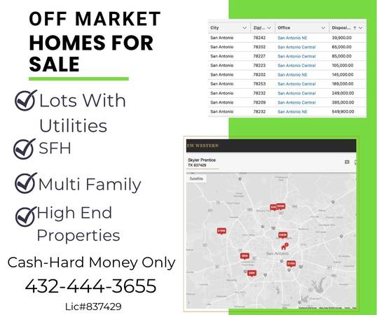 Off Market Properties 1