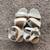 Women’s White Platform Sandals, size 7.5 4 thumbnail