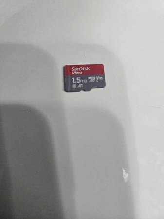 Sandisk 1.5tb Micro SD card, Perfect Condition 1