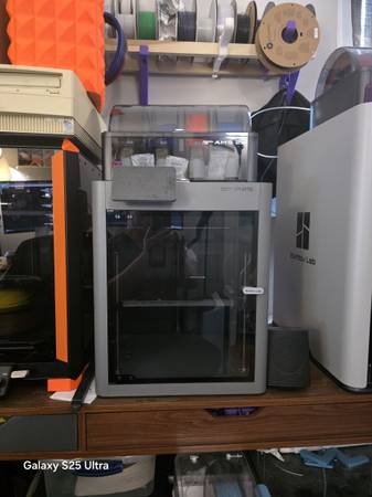 2 Bambu labs P2S 3d printers 1