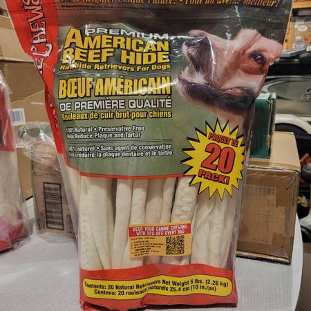 Rawhide dog chews 1