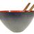 Herbert Krenchel Danish Modern Salad Bowl Krenit Red Enameled 1950s 2 thumbnail