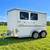 Clean 2 Horse Bumper Pull Trailer With Tack Room 1 thumbnail