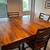 Dining table with leaf extension and matching chairs 5 thumbnail