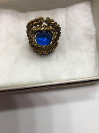 Large Cobalt Blue Stone Ring - $2562955419178881124