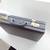 Leather briefcase Extra nice executive w genuine ostrich skin lining 8 thumbnail