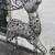 DEER Metal Sculpture. Set of two 2 thumbnail