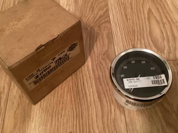 NOS - Harley Tachometer - Sportster / Dyna / Road King etc. 1