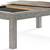 8ft Brunswick Sanibel pool table with dining insert & benches 2 thumbnail