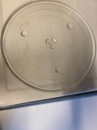 Replacement glass turntable plate 1