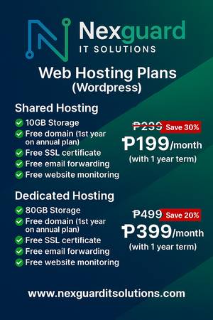 Affordable Web Hosting (Wordpress) 1