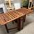 IKEA Chairs & Table Outdoor Foldable Stained Brown 1 thumbnail