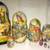 Handmade nesting dolls (matryoshkas), handpainted, fully customizable 3 thumbnail