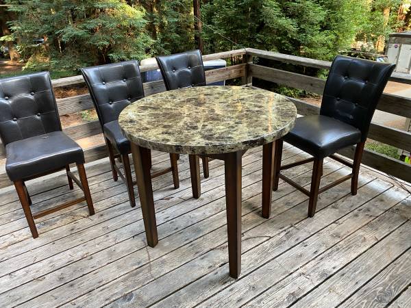 Table and chairs 1