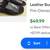 Cole Haan / Nike AIR fine leather City Sandal mens 9.5 Rare mdl 7 thumbnail
